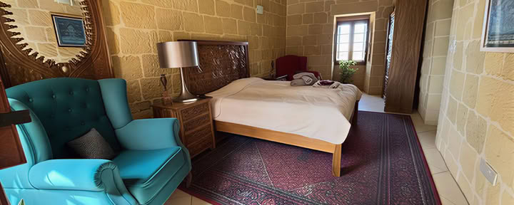 Zimmer Nr. 6 – Blick Richtung Gharb