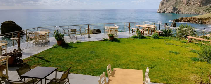 Superior-Studio mit Panoramablick auf das Meer